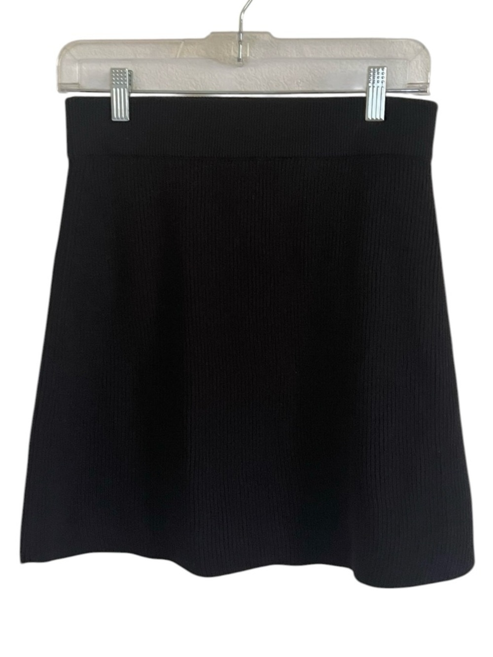 Sezane Naella Black Skirt NWT Large